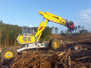 Arbeiten am Hang